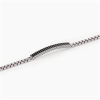Bracciale Mabina Uomo COSMOPOLITAN in Argento Zircone 533708 - 533708